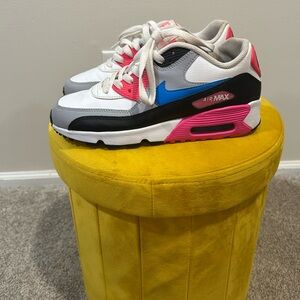 Nike Air Max  Sneakers - White, Pink, Blue, Black